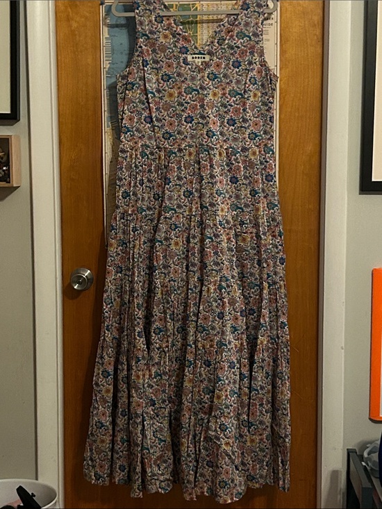 Boden Dresses & Skirts - Boden Floral Tiered Maxi Dress in Blue, Pink, Yellow
